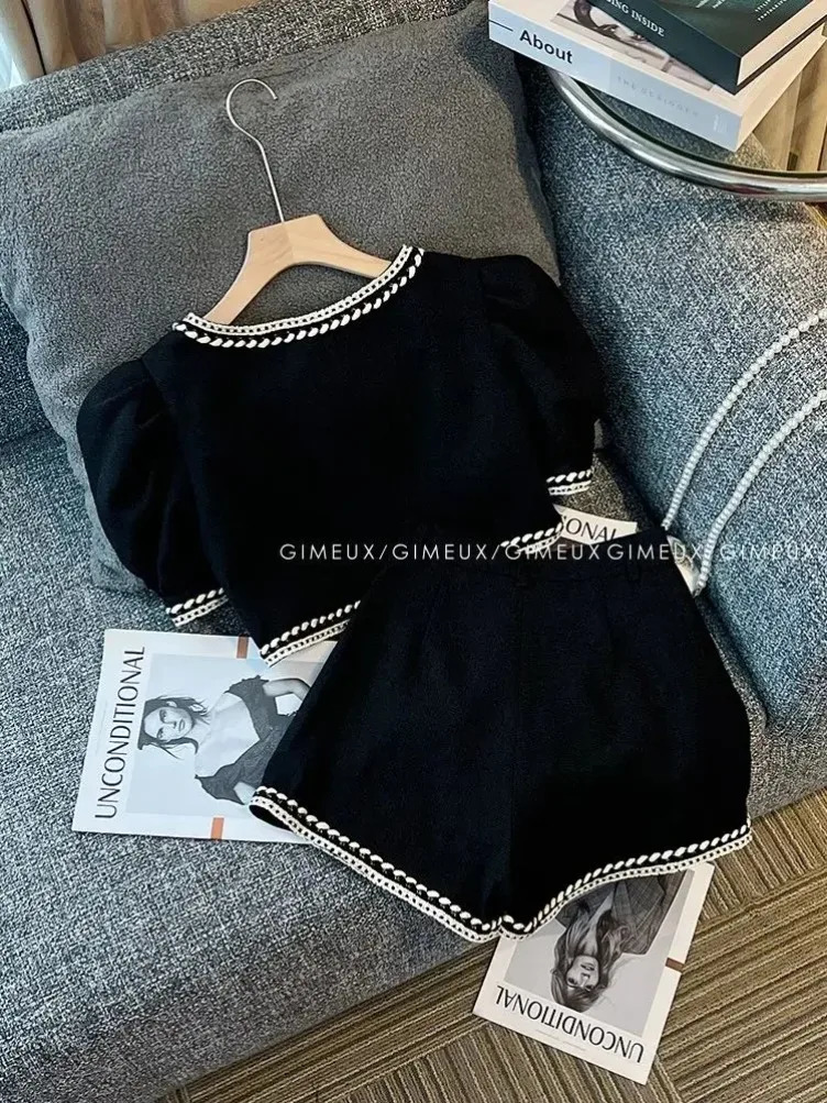 Summer Baby Girls Clothes Set Short Topsshorts 2pcs Kids Girl Clothing Suit 312 Years Children Outfits Kinder Kleidung 240410