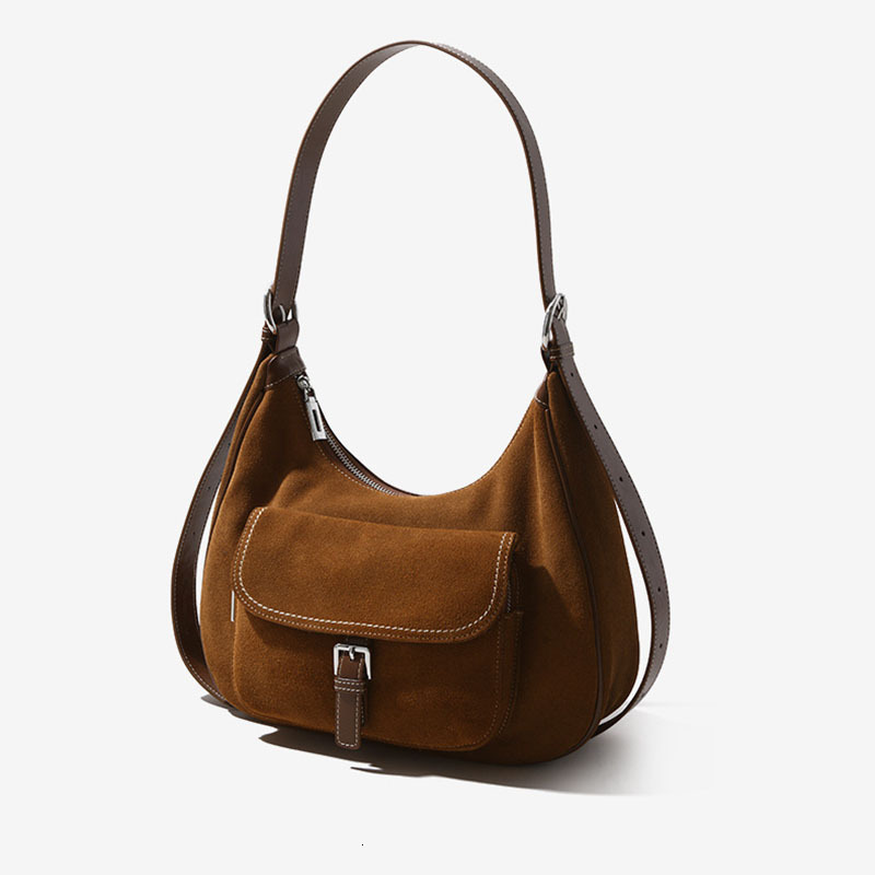 Retro Frosted Cowhide Women's Brand High Quality Large Capacity Shoulder Messenger Bag For Women Genuine Leather BagVoyage