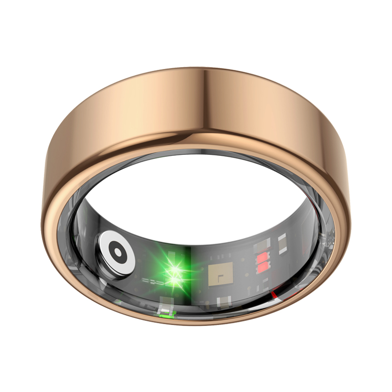 Smart Ring 24-hour Fitness Tracker Heart Rate Blood Oxygen Sleep Monitor 2025 New Trend R02P