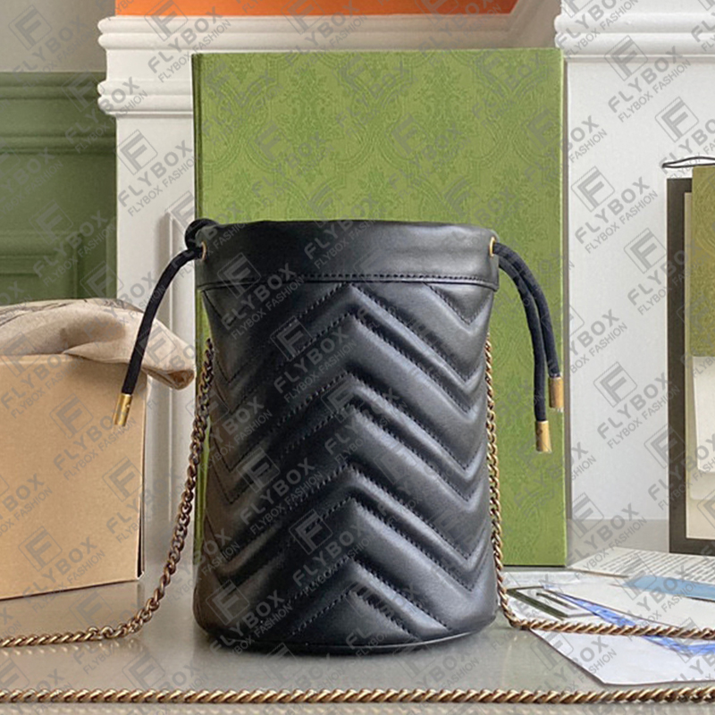 575163 Mini Bucket Bag Shoulder Bag Crossbody Totes Handbag Top Handbag Bag Women Fashion Casual Luxury Designer TOP Quality Purse Pouch Fast Delivery