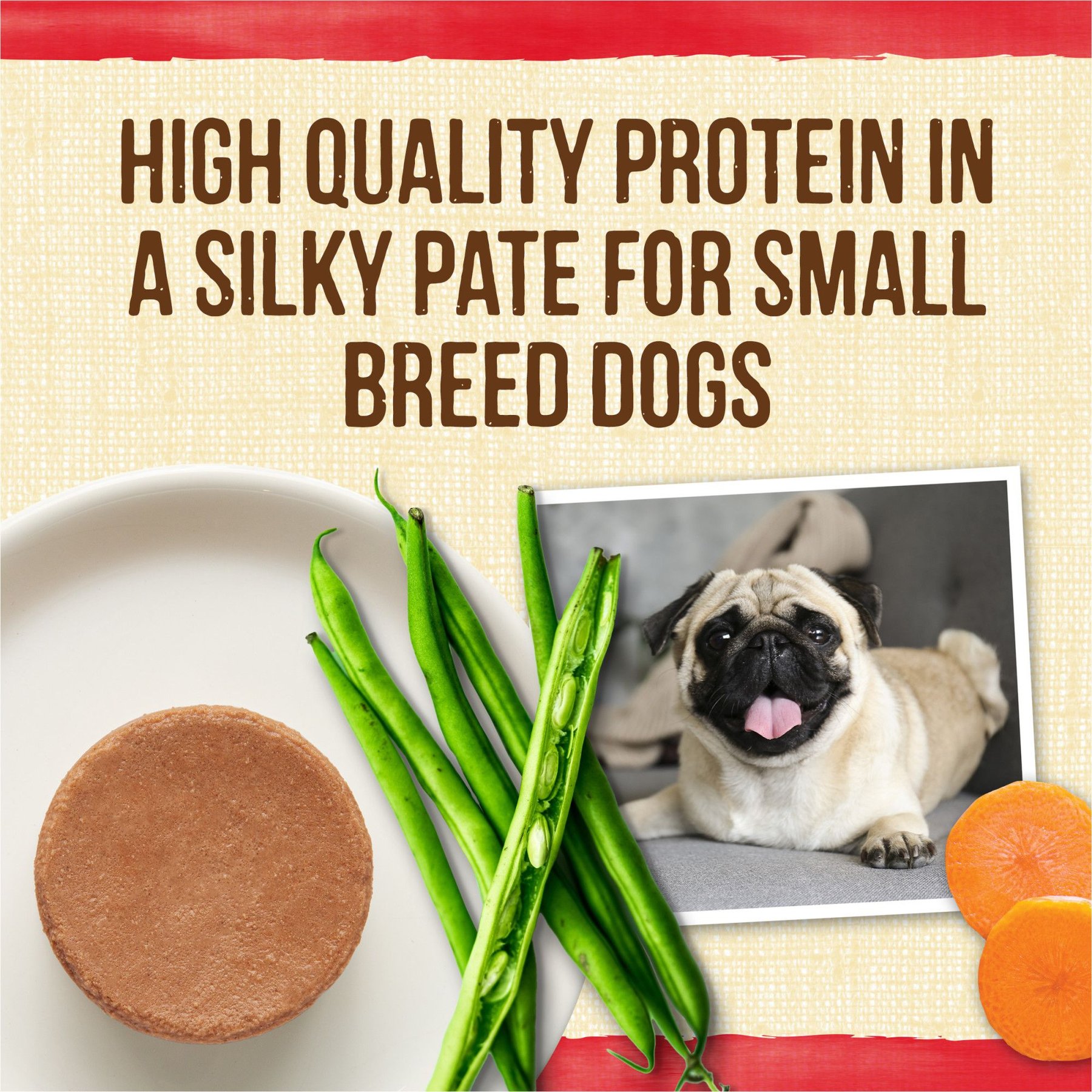 Merrick Lil Plates Petite Pates Adult Grain-Free Beef Dinner Wet Dog Food 3-oz can, case of 24
