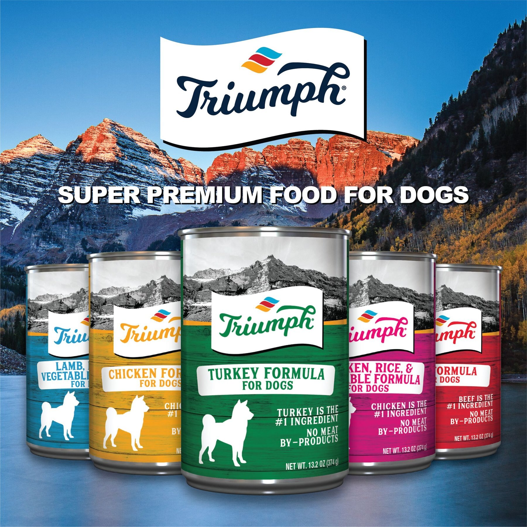 Triumph Turkey Formula Canned Dog Food
