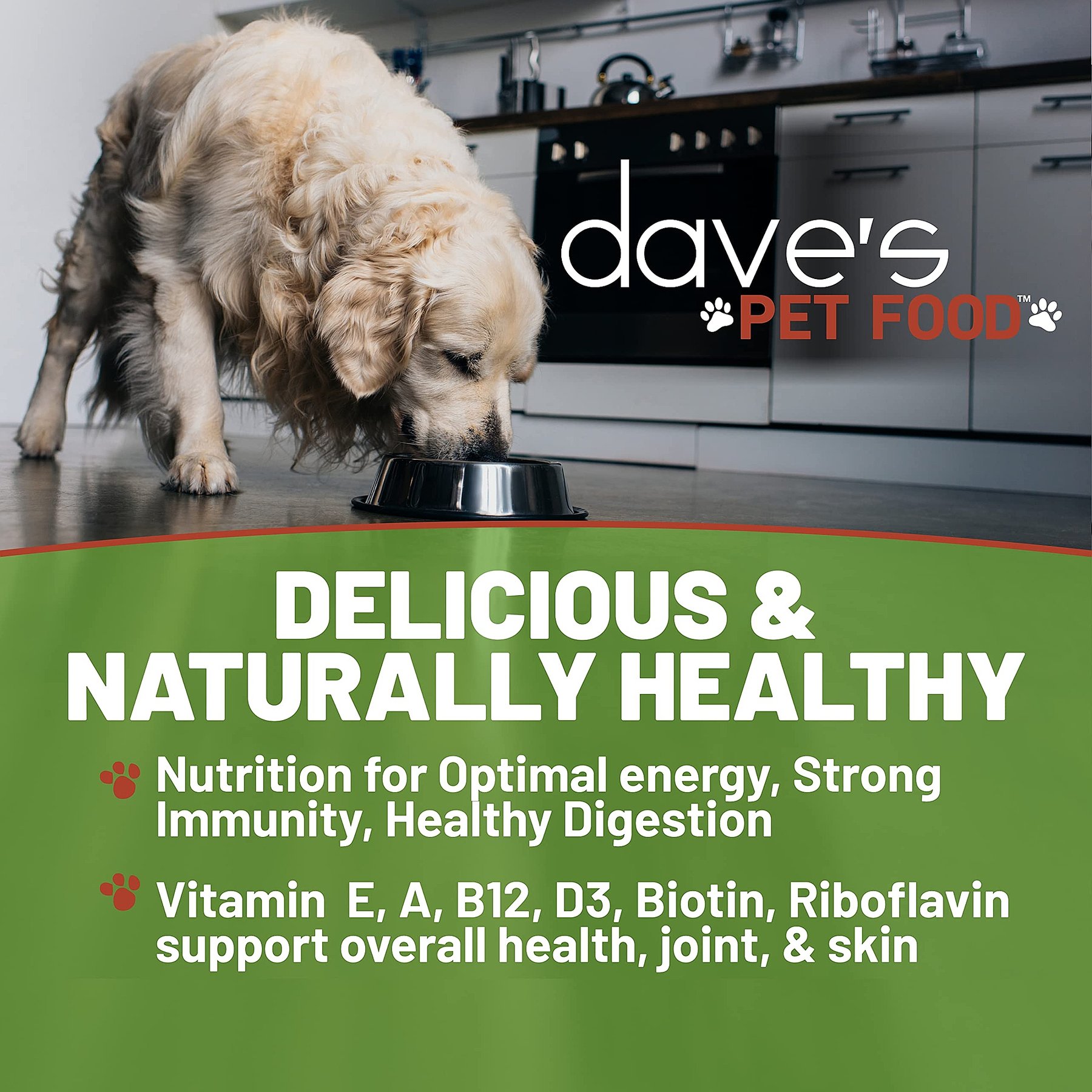 Dave's Pet Food Naturally Healthy Beef & Rice Recipe Pate Canned Wet Dog Food