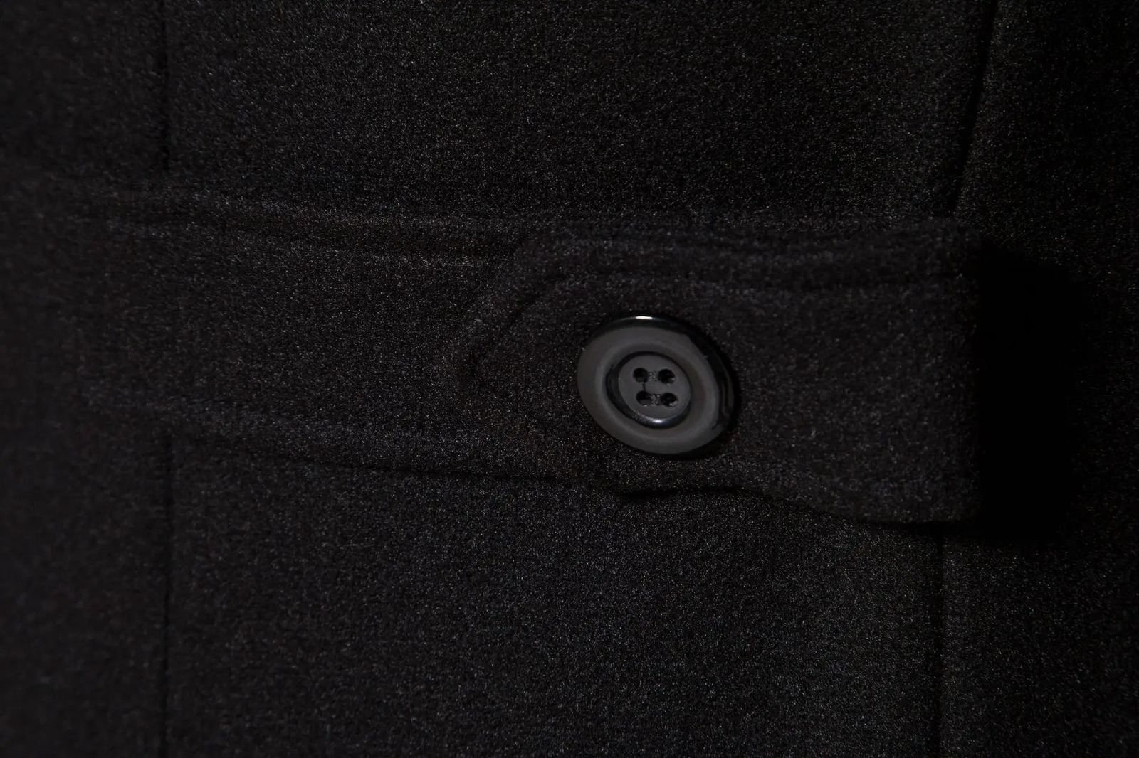 Mens ultra long wool black jacket windproof and winter warm mens jacket mens elegant and regular suitable for casual daily wear 241118