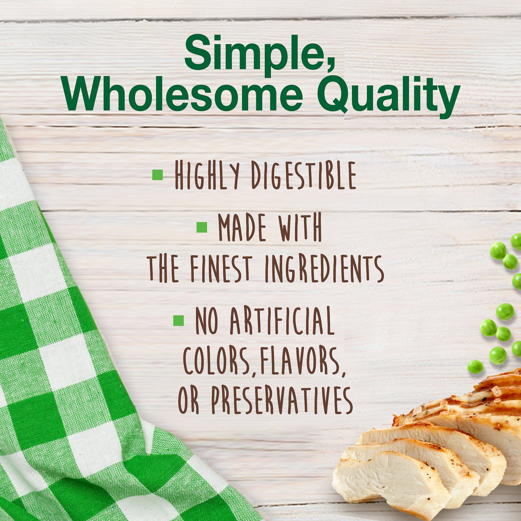 Nylabone Healthy Edibles Longer Lasting Chicken Flavor Dog Bone Treats