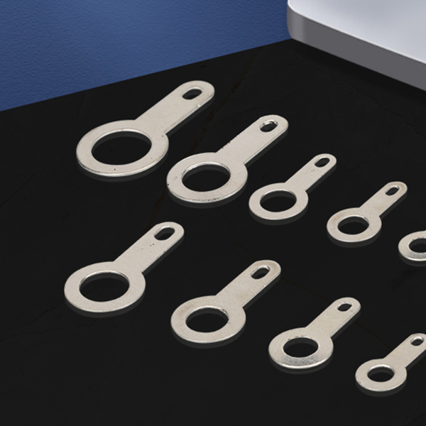 Single head solder 5.2 Copper washer M5 screw round ring welded wire lug Copper connector 100 copper single head