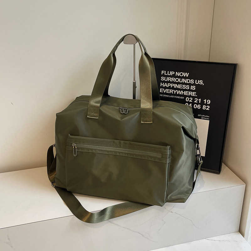 short distance travel bag large capacity new crossbody travel luggage bag commuting single shoulder womens bag commuting storage tote bag