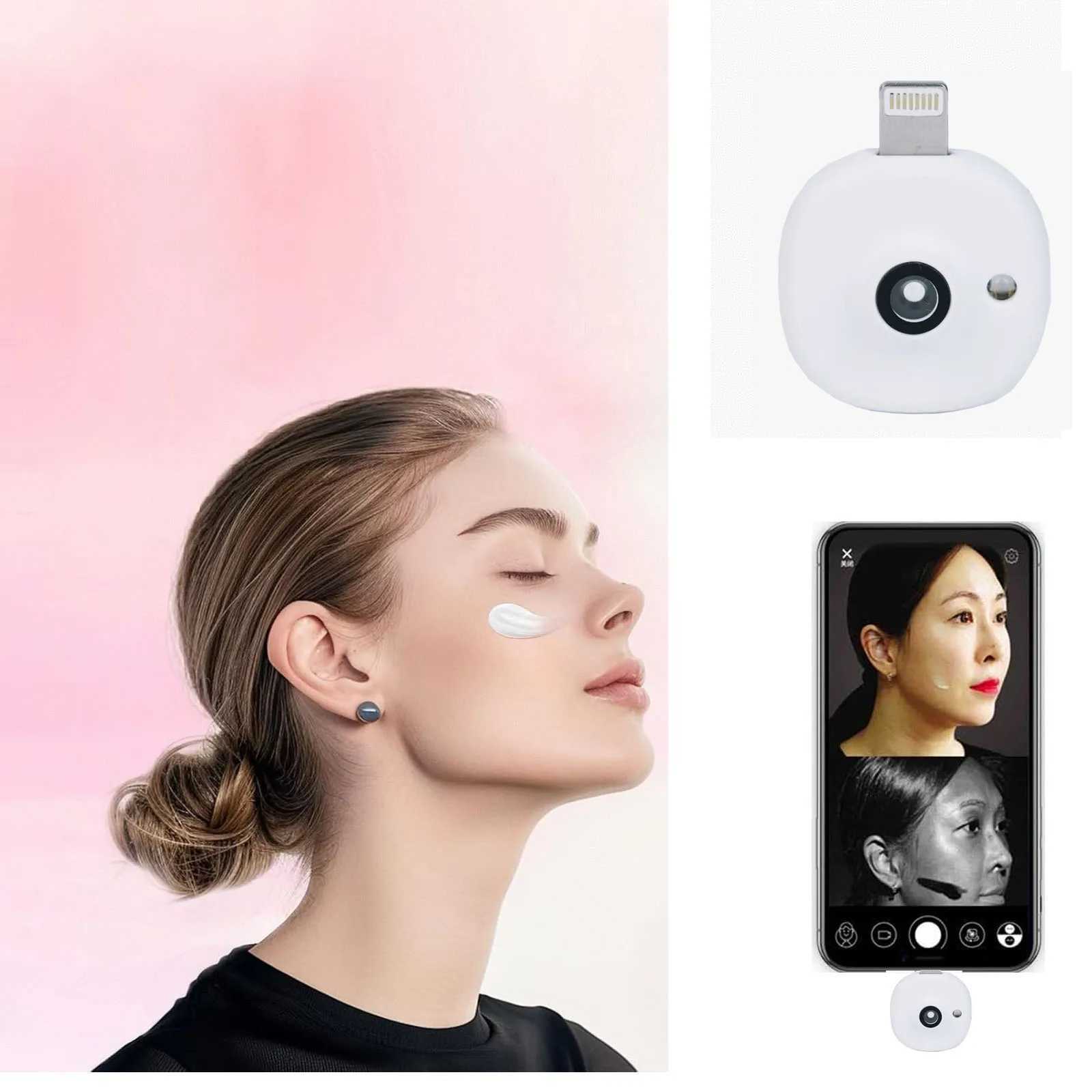 Mini UV camera for iPhone and Android phones visible facial sun protection portable UV camera used for sun protection testing W241122