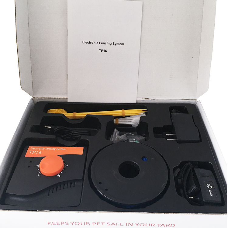 New Petbaby effective boundary dog training wired electric professional stay and play outdoor In-Ground Radio Dog Fence TP16