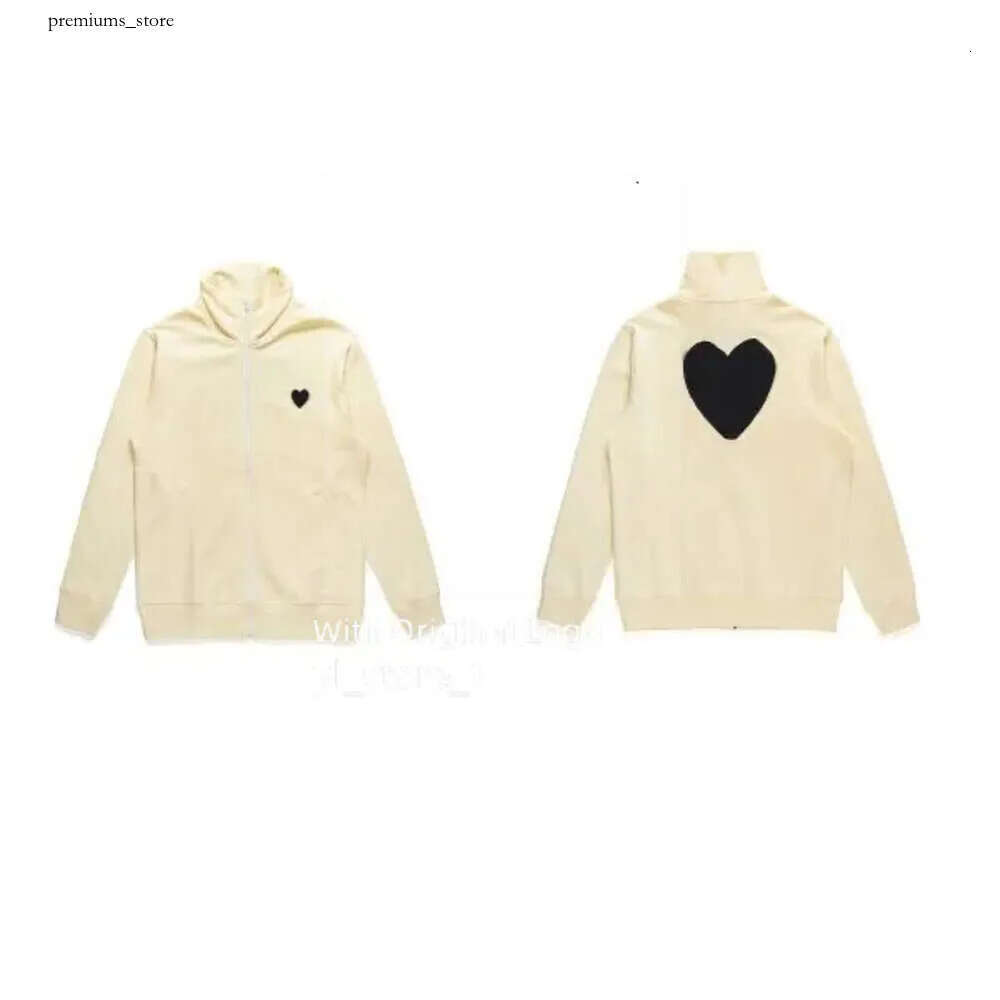 cdgs hoodie Hoodie Designer Commes Hoodie Sweatshirts Men Women Zipper Loose Coat Sweatshirt Small Heart Jacket 1Cb play