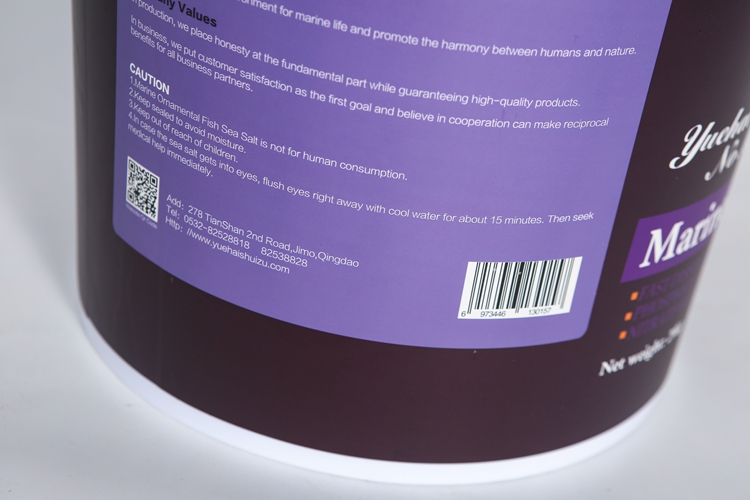 2024 New Export aquarium ocean Gallon Tropical Fish Sea Salt For Breeding Fish Farming