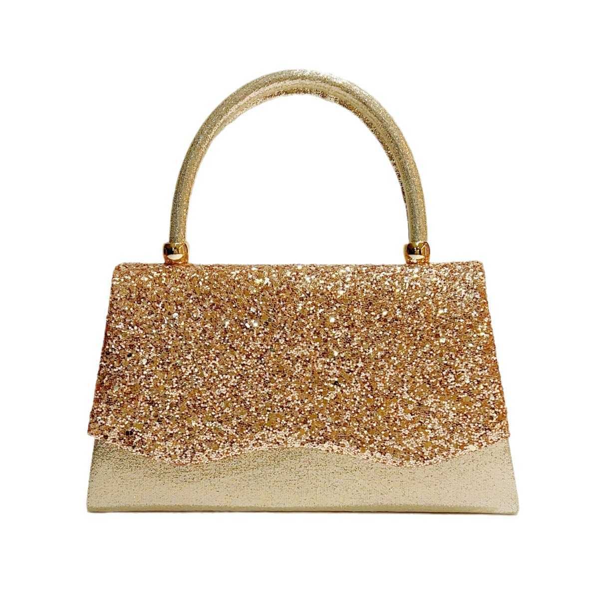 Banquet Bag Sparkling Handbag Water Diamond Banquet Handbag Dress Bag Evening Bag Wedding Gift Bag 241122