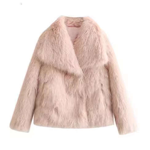 Women's Toka fox for autumn and winter 2024 new fur coat imitation