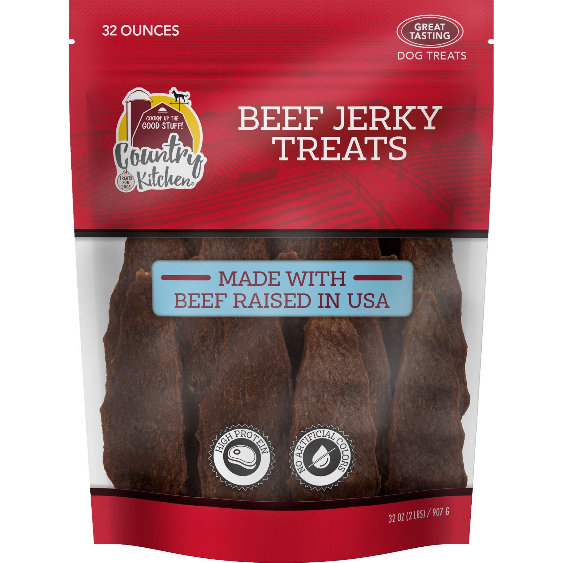 Country Kitchen Beef Jerky Tenders Dog Treats