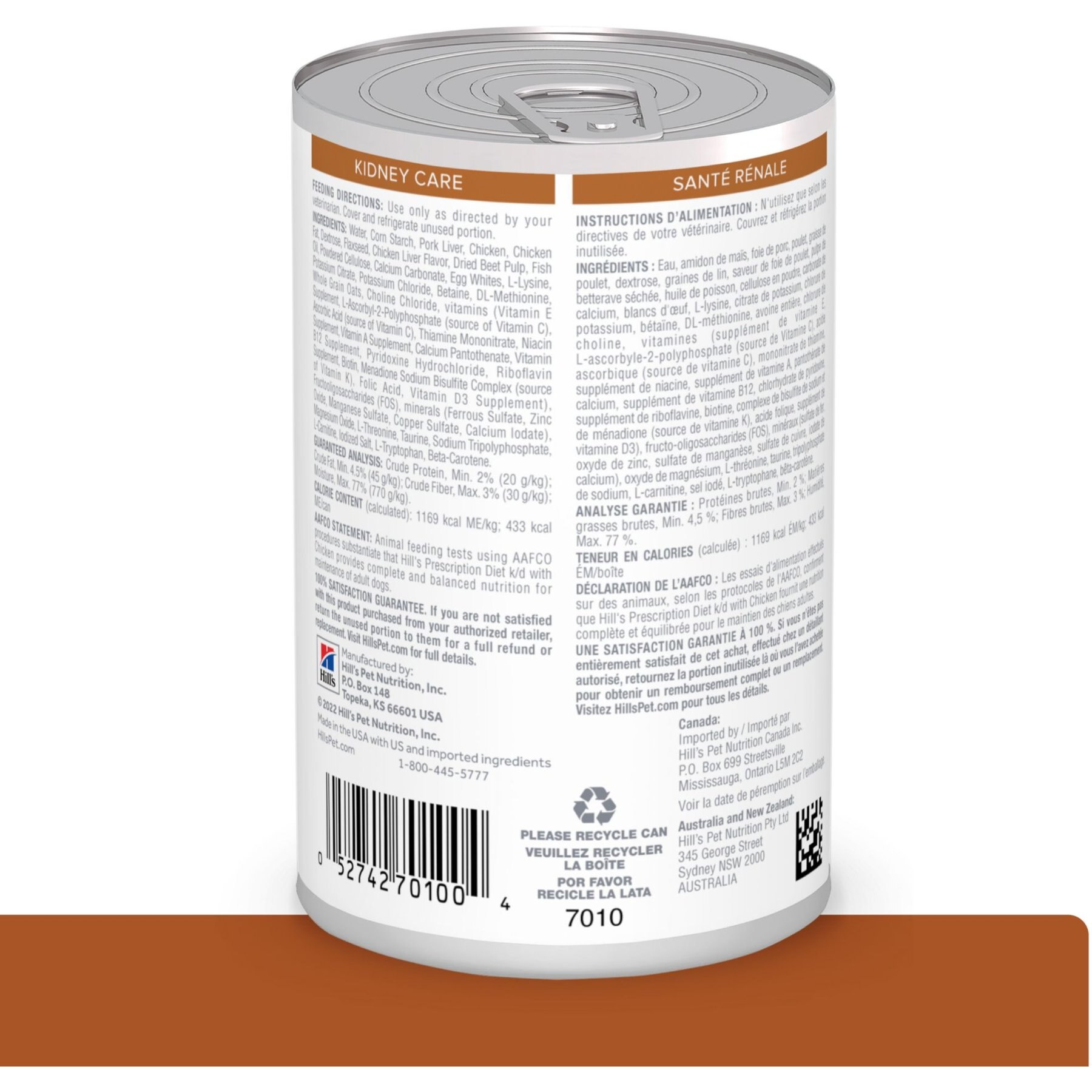 Hill's Prescription Diet k/d Kidney Care with Chicken Wet Dog Food