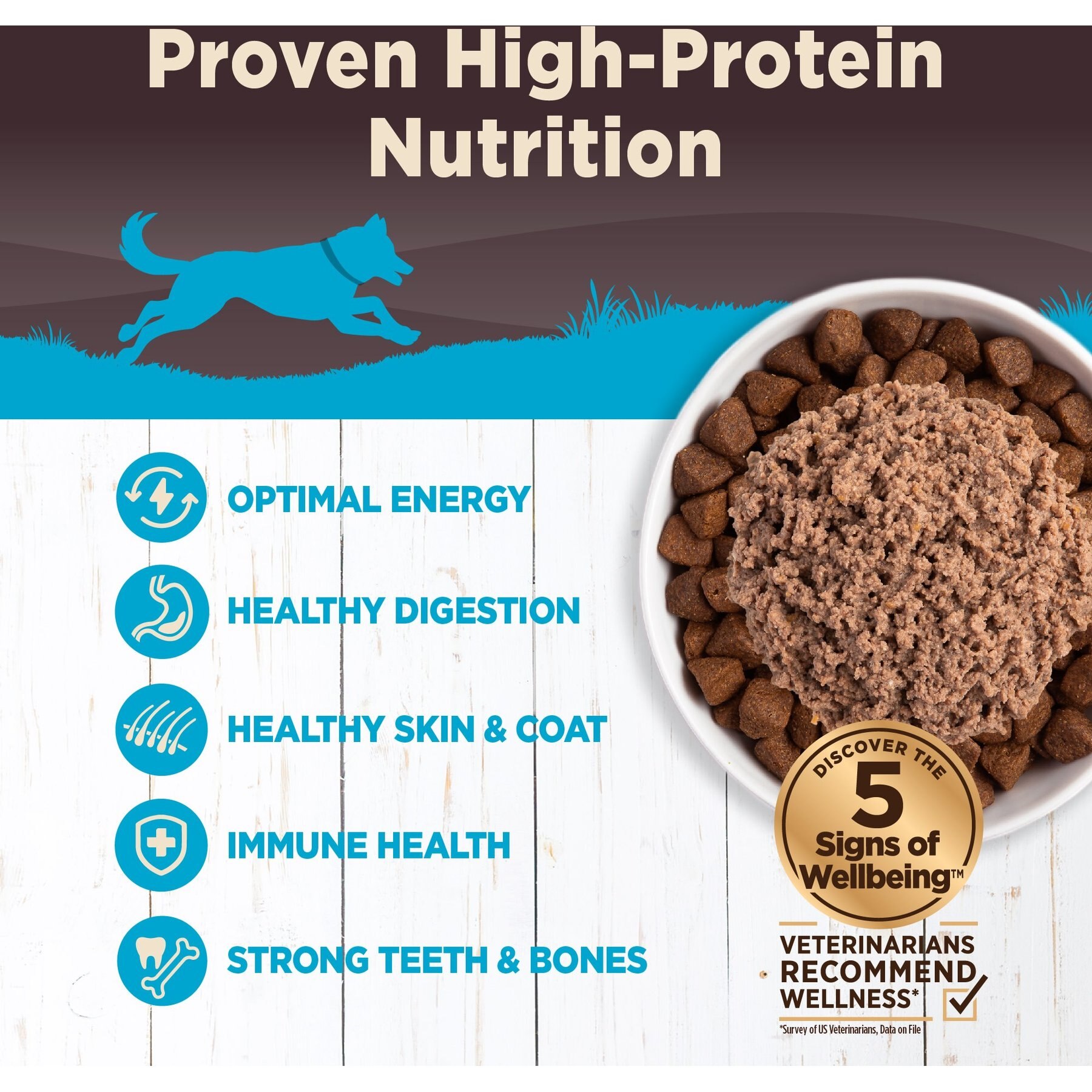 Wellness CORE Grain-Free Whitefish, Salmon & Herring Formula Canned Dog Food