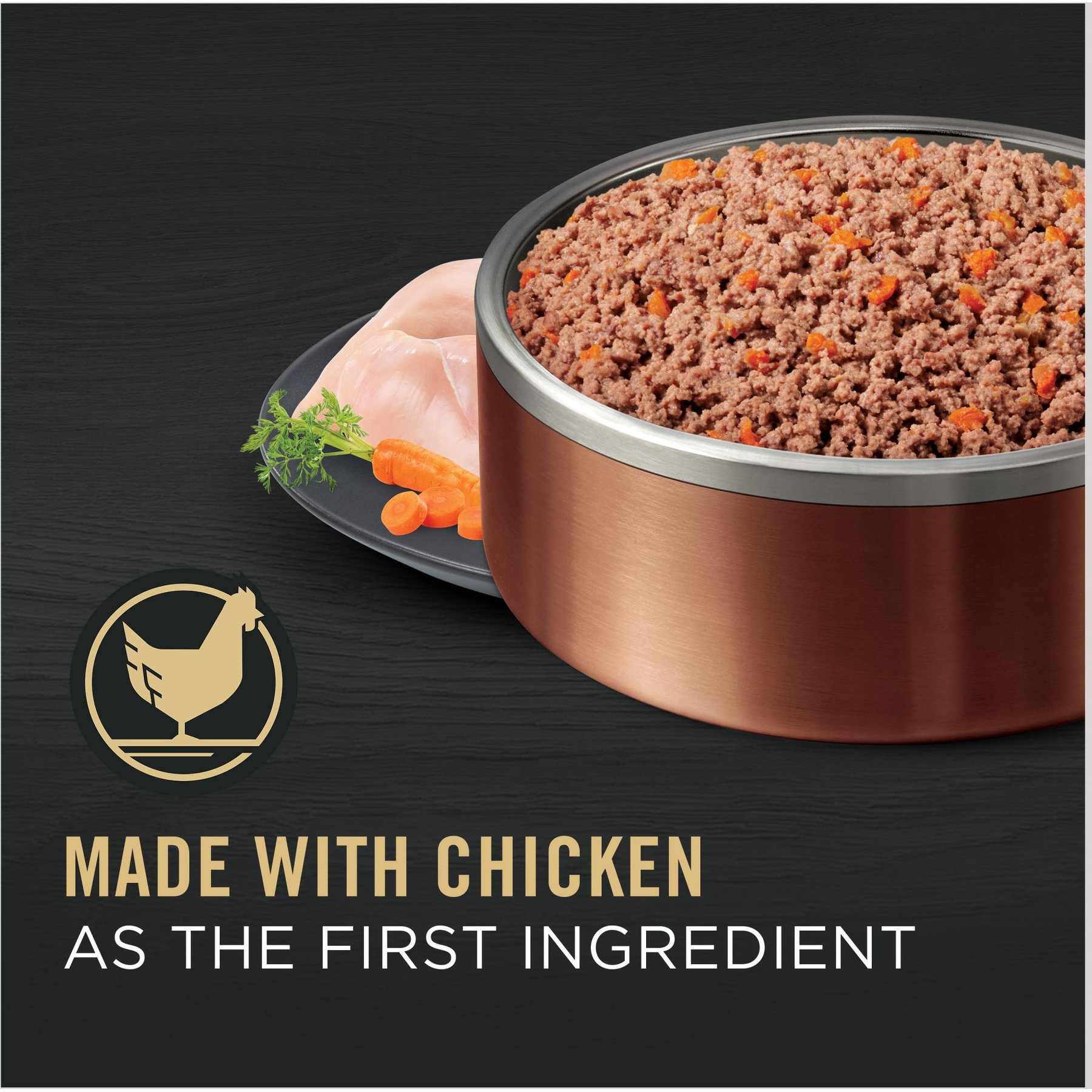 Purina Pro Plan Savor Adult Grain-Free Classic Chicken & Carrots Entree Canned Dog Food