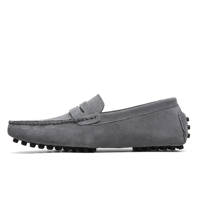 Plus Big Size 50 51 52 53 Summer Men Suede Loafers Leather Casual Slip On Shoes Mocasines Hombre Lofer Man Loafer 241121