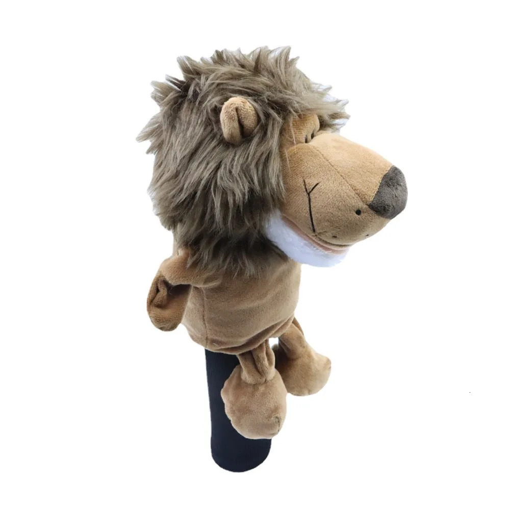 All kinds of Plush Animal Golf Head Covers Driver 460cc #1 Headcovers Golf Head Protector Mascot Novelty Cute Gitfs 240409