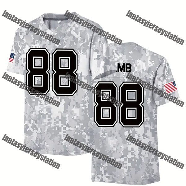 #26 Gibbs Jack Goff St. Brown 88 Lamb 2024 Camo Salute To Service Pullover Football Jersey individuation Football Jerseys S-XXXL Mens Womens Youth Cus