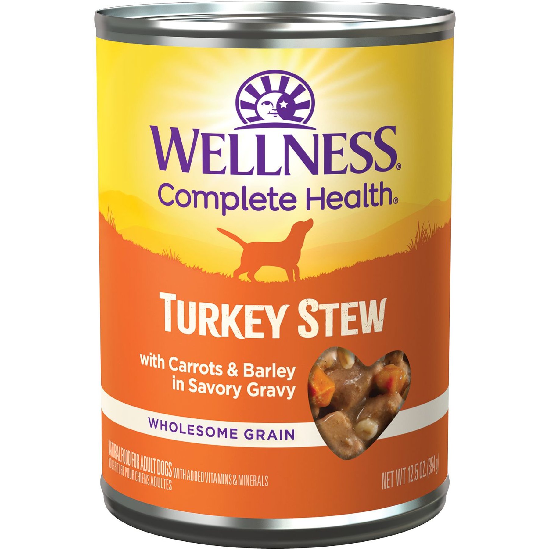 Wellness Turkey Stew with Barley & Carrots Canned Dog Food