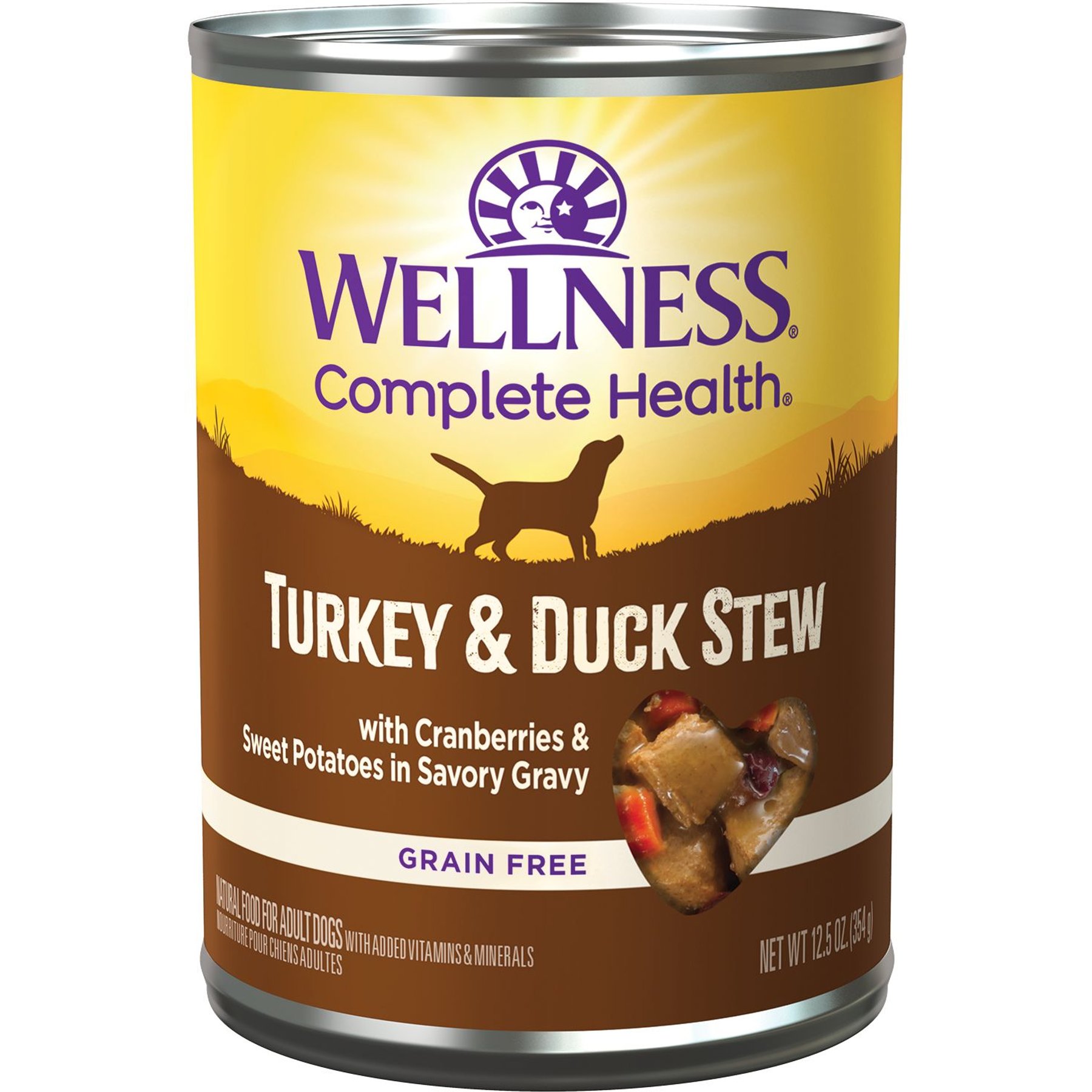Wellness Turkey & Duck Stew with Sweet Potatoes & Cranberries Canned Dog Food