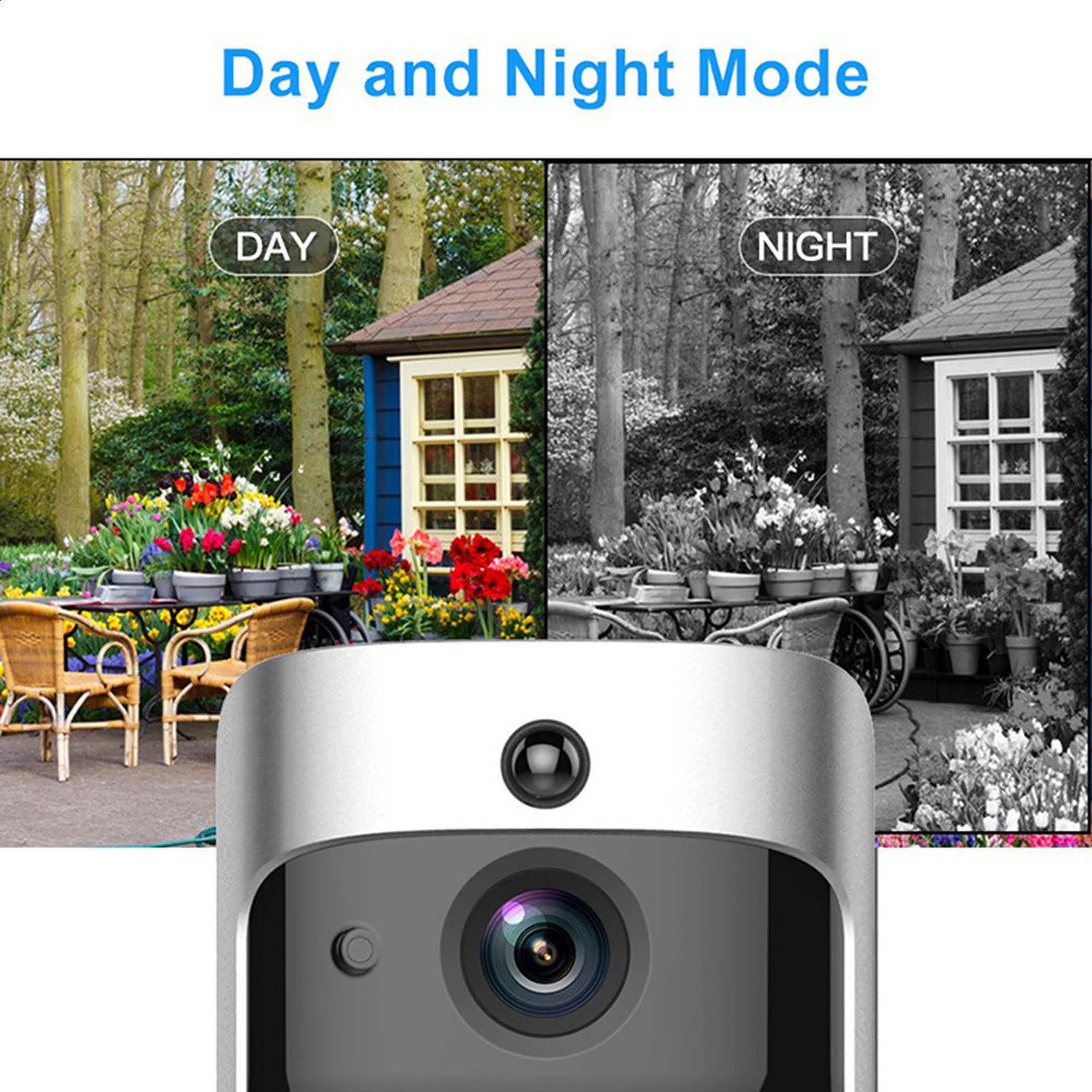 Video doorbell camera 720P high-definition WIFI doorbell camera used as a security motion detector for apartment doorbell ring security cameras 241121