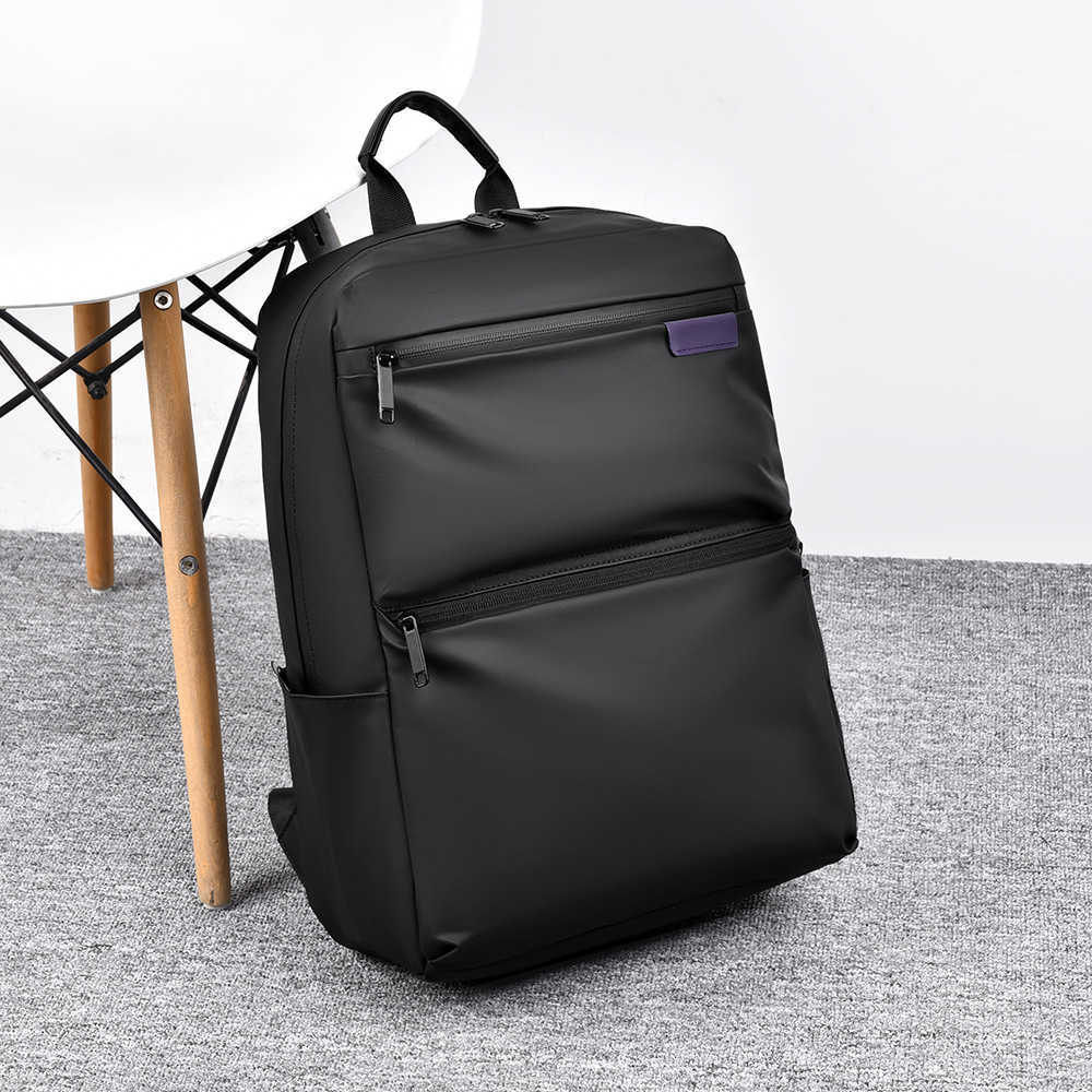 large capacity backpack simple business backpack lightweight fashionable highend travel computer bag