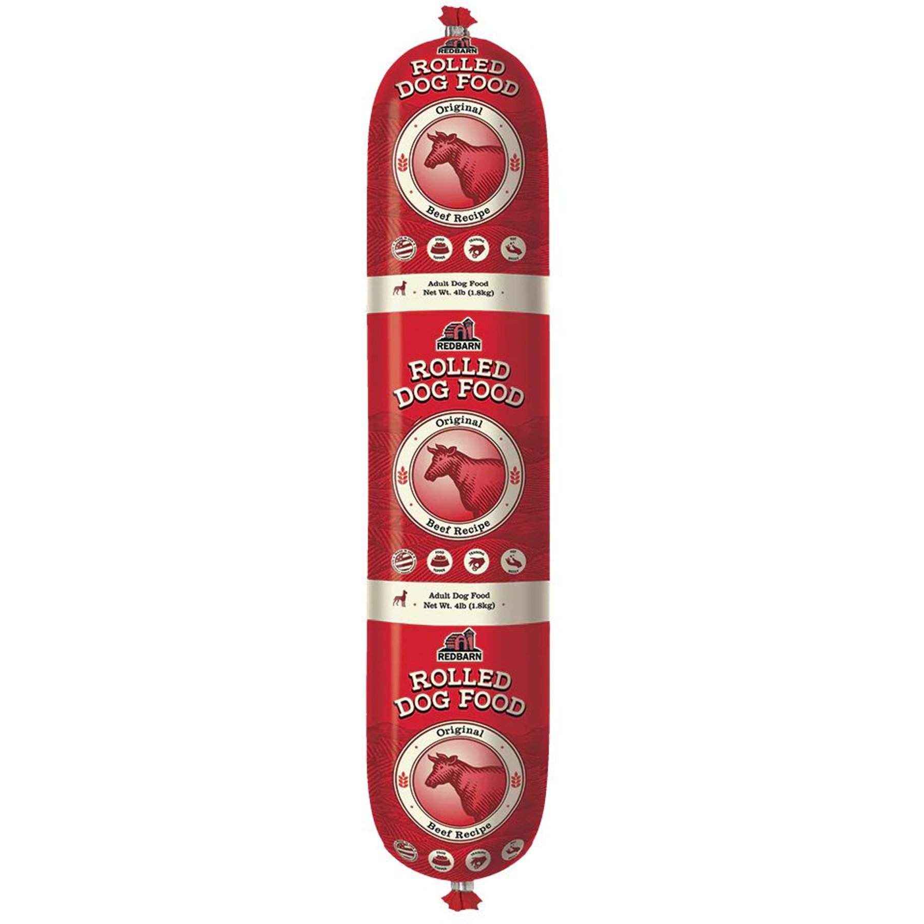 Redbarn Naturals Beef Recipe Dog Food Roll