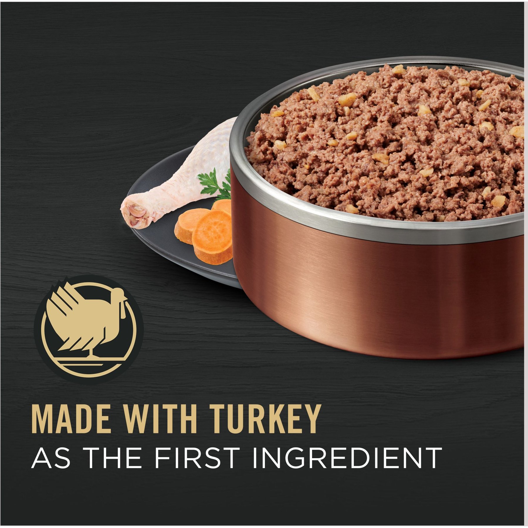 Purina Pro Plan Savor Adult Grain-Free Classic Turkey & Sweet Potato Entree Canned Dog Food