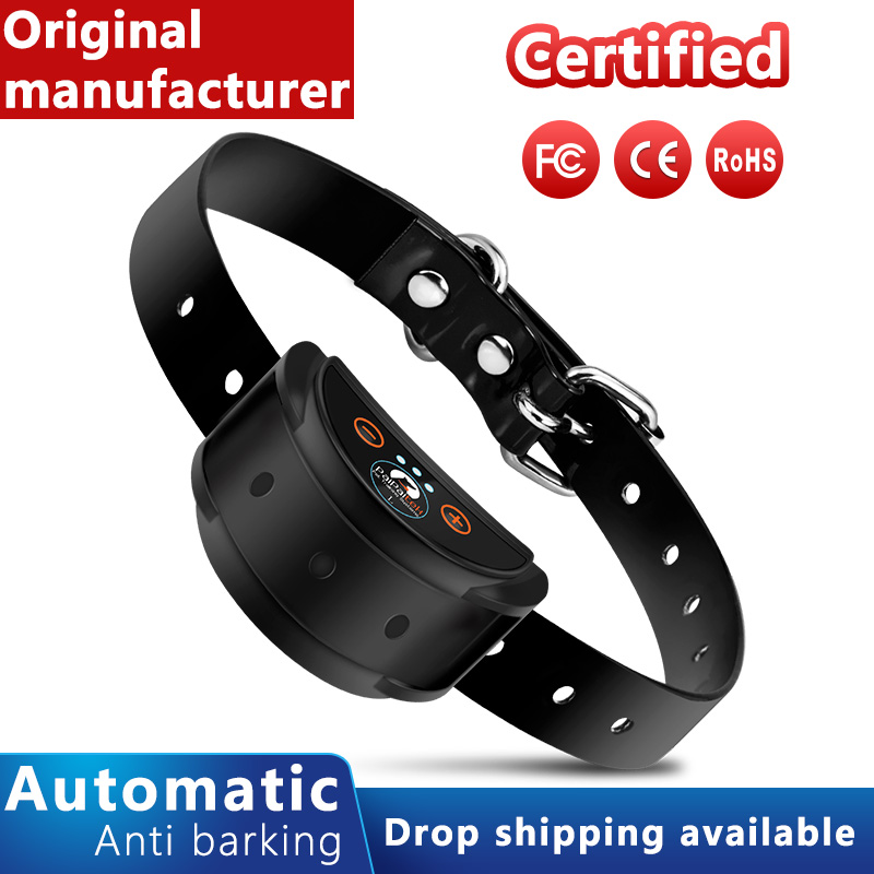Waterproof and Rechargeable Large Dog Anti Bark stop E shock Collars