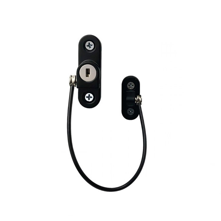 Window Safety Locks Lockable Cable Restrictor Window Sliding Door Restrictor Child Security Guard Home Hardware lock