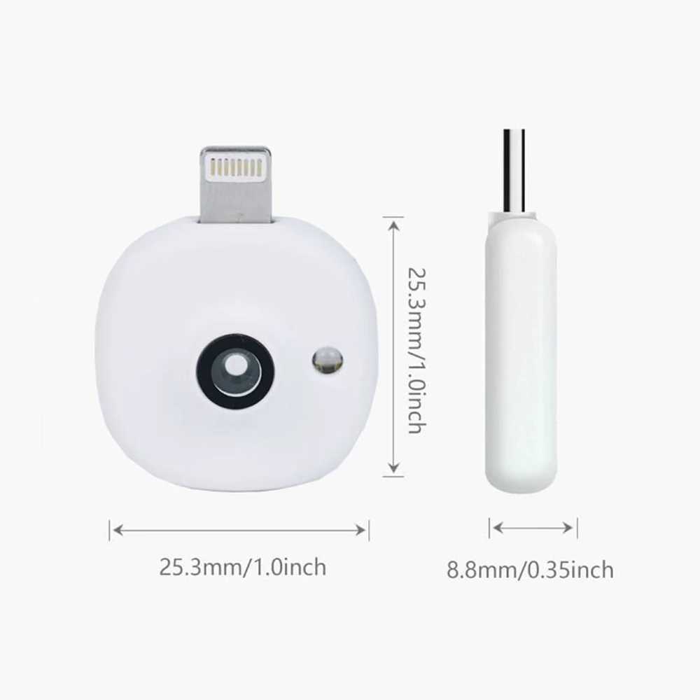Mini UV camera for iPhone and Android phones visible facial sun protection portable UV camera used for sun protection testing W241122