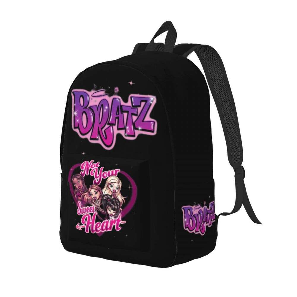 Bratz Backpack for Men Women Fashion Student Work Daypack Laptop Computer Canvas Bags Lightweight