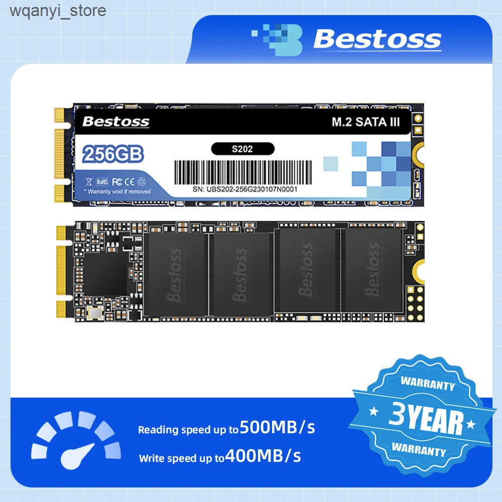 Hard Drives Bestoss M.2 2280 SSD M2 SATA NGFF SSD Hard Disk 120GB 128GB 256GB 512GB 1TB HDD disco duro for Desktop L240910