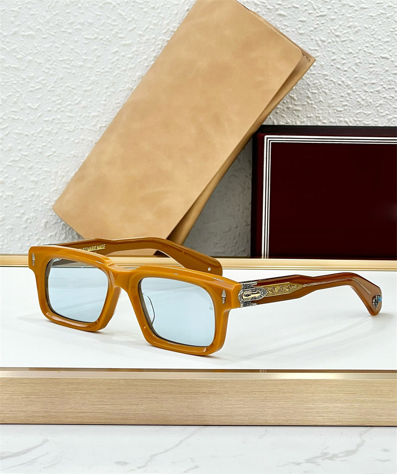 JMMs Sunglasses 2025 Luxury Vintage Square-Frame Eyewear for Men and Women - Anti-radiation Jacquesunglasses for Driving