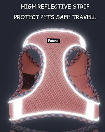 Petank formall Dogs No Pull, Puppy and Leashet, Easy Walk for Walking, Running, Training,mall Harness, Medium Dog Harness