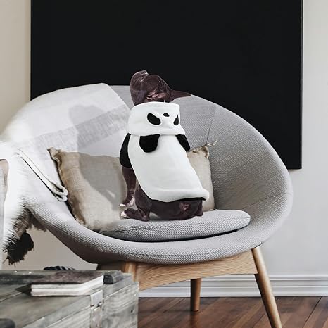 HOTUMN Dog Costume - Pet Halloween Cosplay Hoodies Cute Puppy Panda Costume, Hoodie Warm Outfits for Small and Dogs