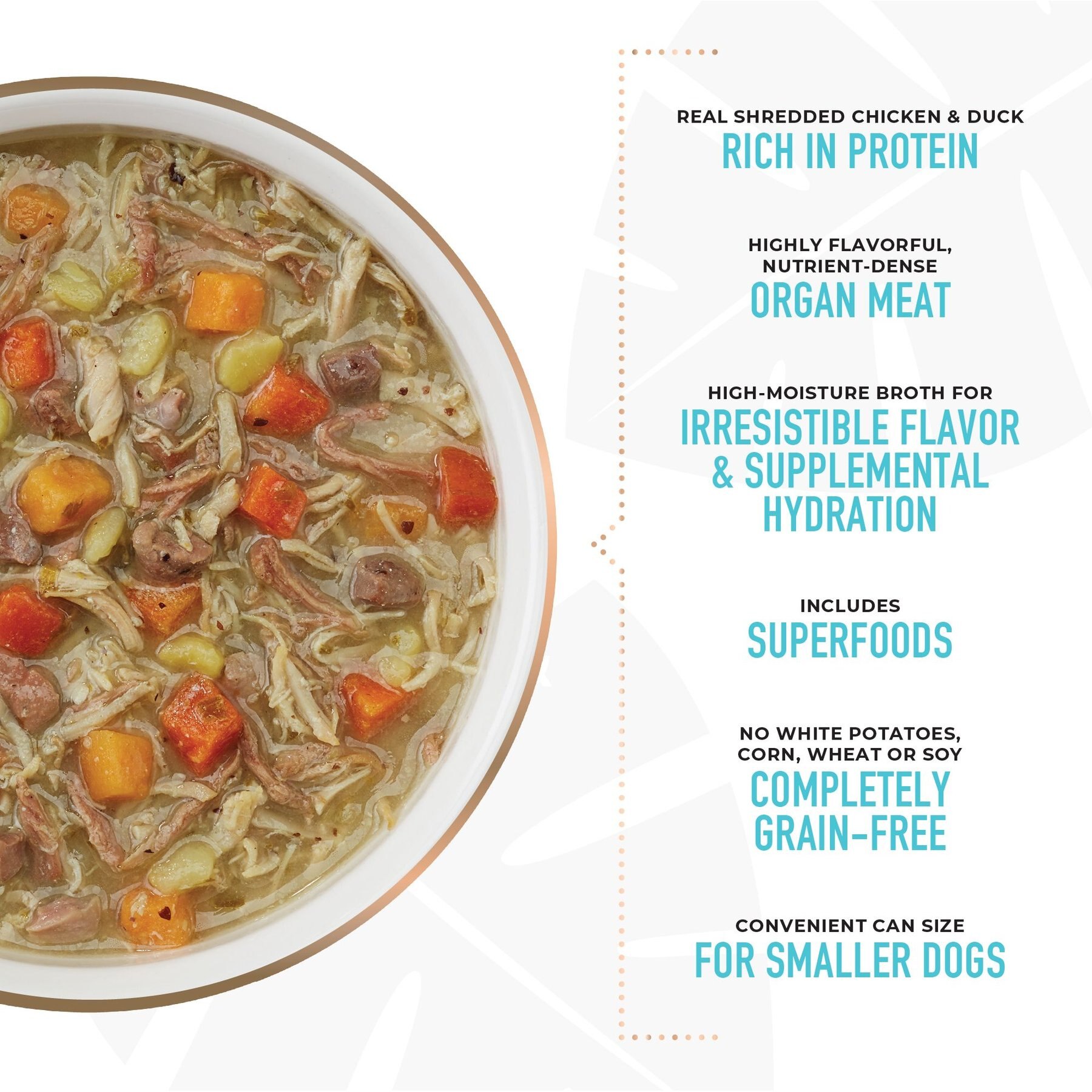 Tiki Dog Petites Chicken & Duck Grain-Free Dog Food