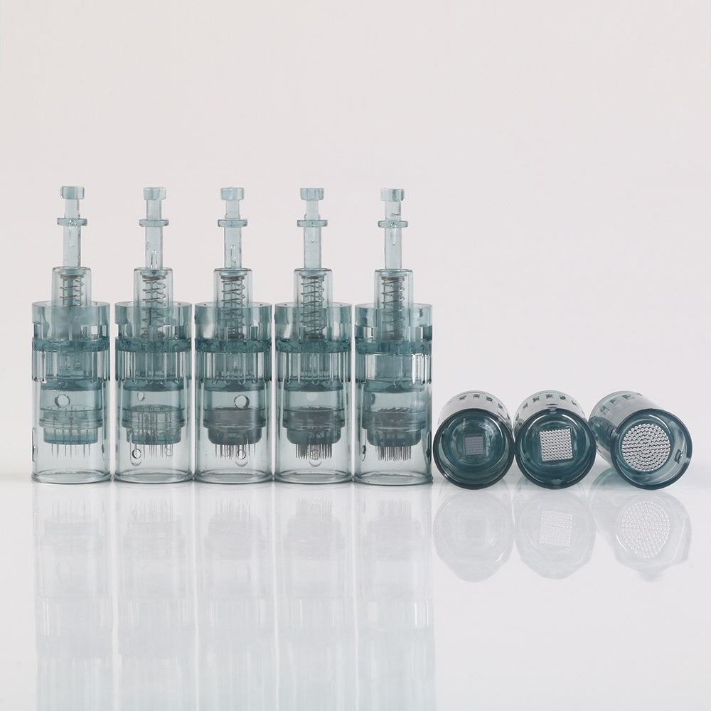 Needles Cartridges For Dr.pen M8 MTS Tips Skin Care 11 Pins 16Pin 24 Pin 36 42Pins Nano Round 3D 5D Silicone Derma Dr Pen Beauty Meso Therapy Needle D