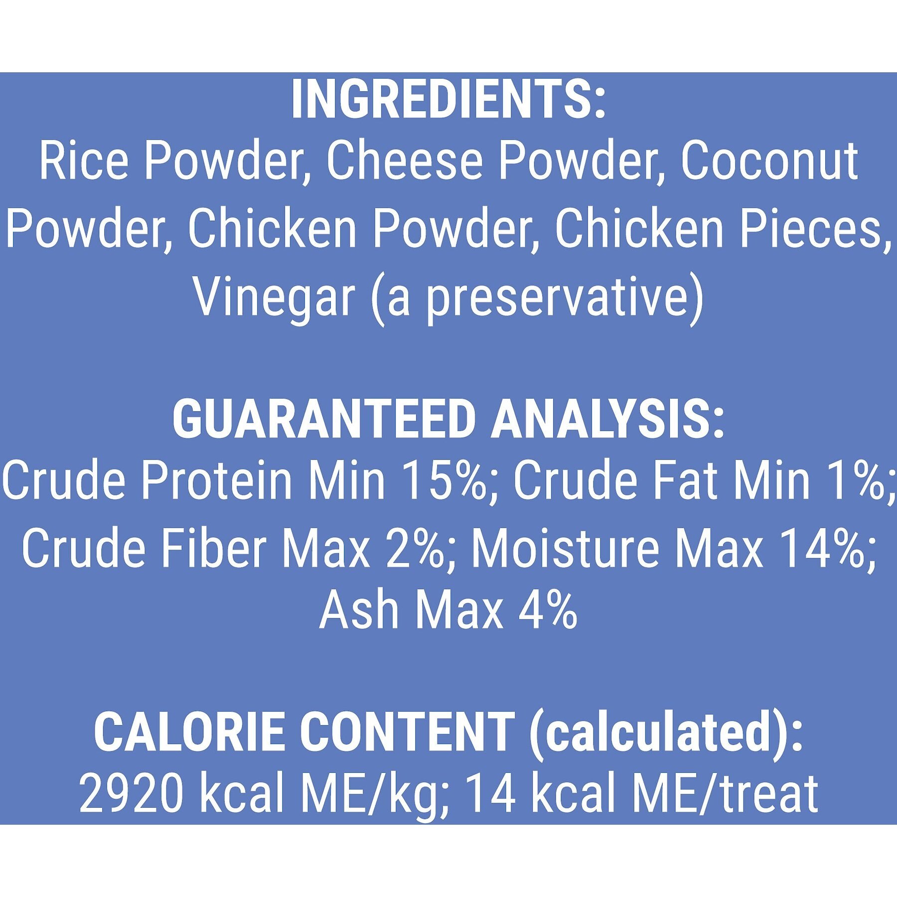 Himalayan Pet Supply Barkeetos Grain-Free Chicken Crunchy Dog Treats, 3-oz bag