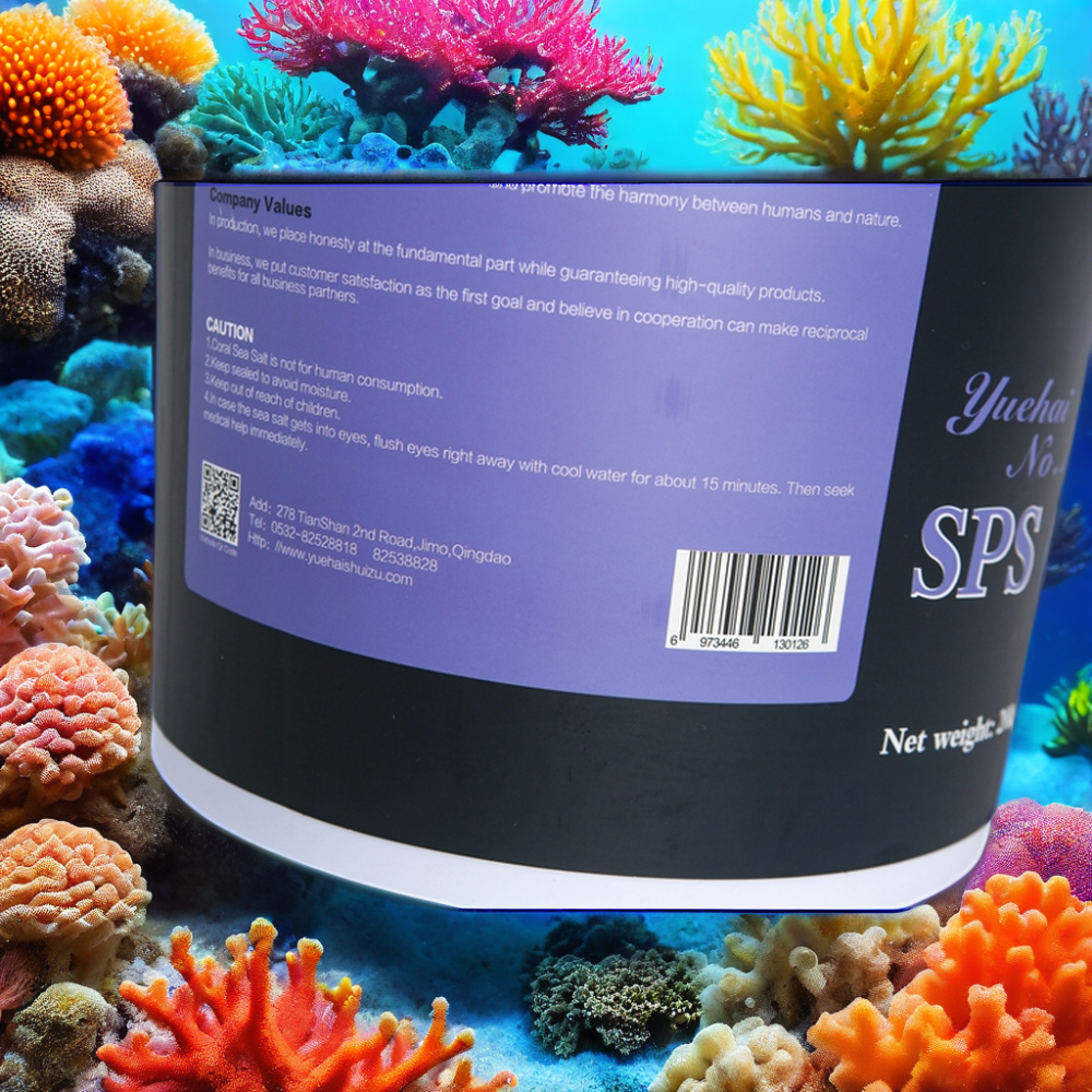 China Supplier Aquarium Food Grade Reef Product Artificial Refined Marine Good Reputation Sps Coral Sea Salt