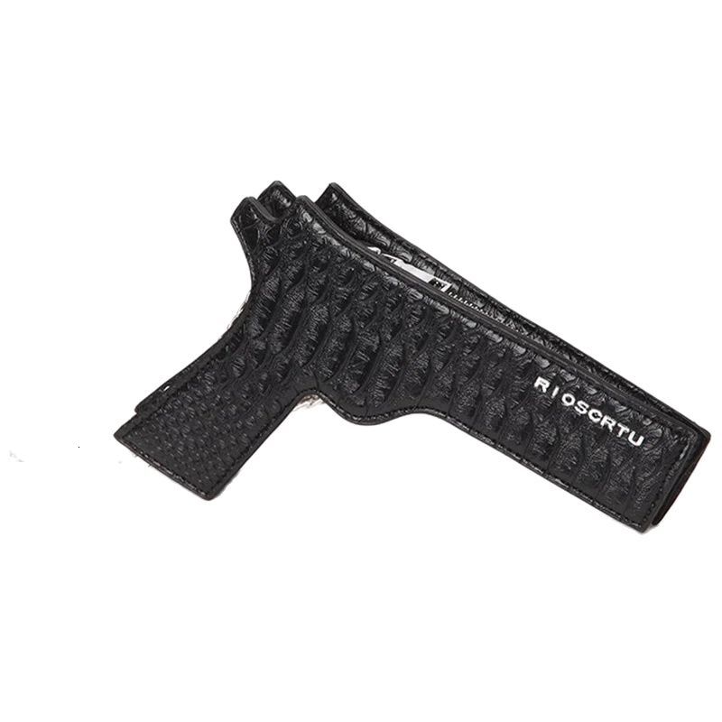 New fashion gun leisure design women s wallet trend gun shaped cool small crossbody bag PU leather women s crossbody bag designer bag