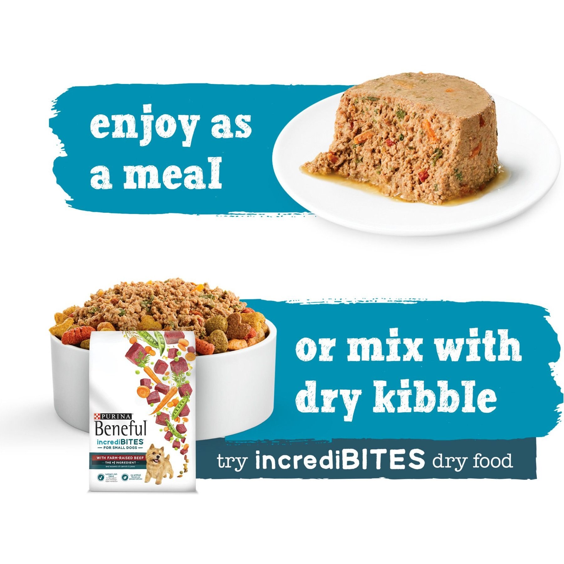 Purina Beneful IncrediBites Pate Variety Pack Wet Dog Food