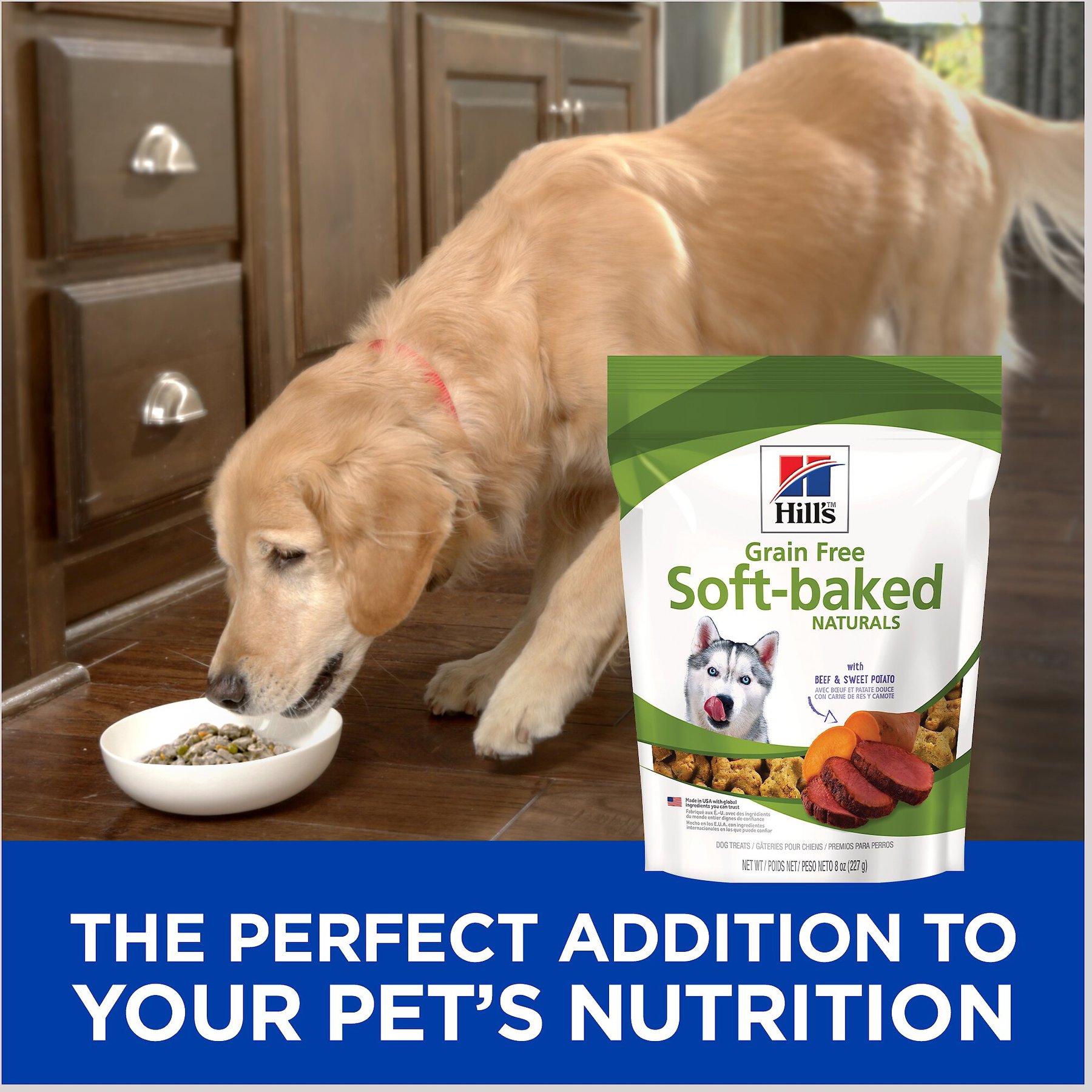 Hill's Grain-Free Soft-Baked Naturals with Beef & Sweet Potatoes Dog Treats