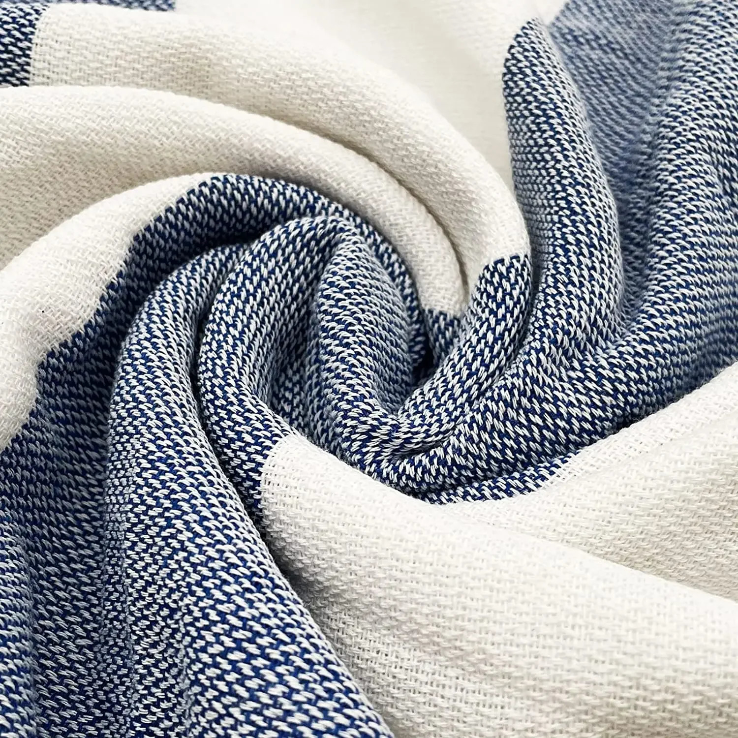 Turkish Beach Towels 39 x 71 Inch Oversized Towel Quick Dry Sand Free Bath for Pool Gym and Bathroom 240422