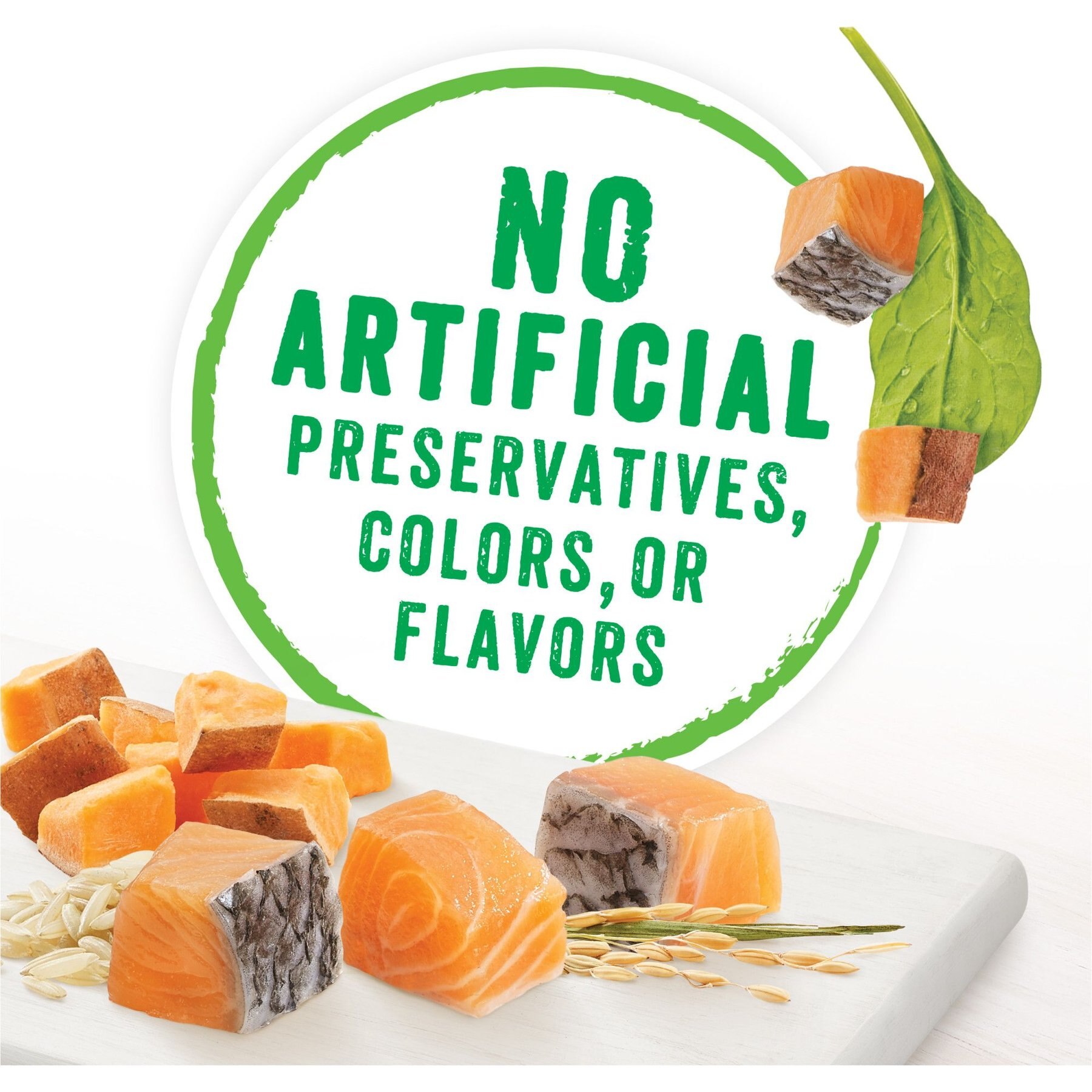 Purina Beneful Chopped Blends with Salmon, Sweet Potatoes, Brown Rice & Spinach Wet Dog Food