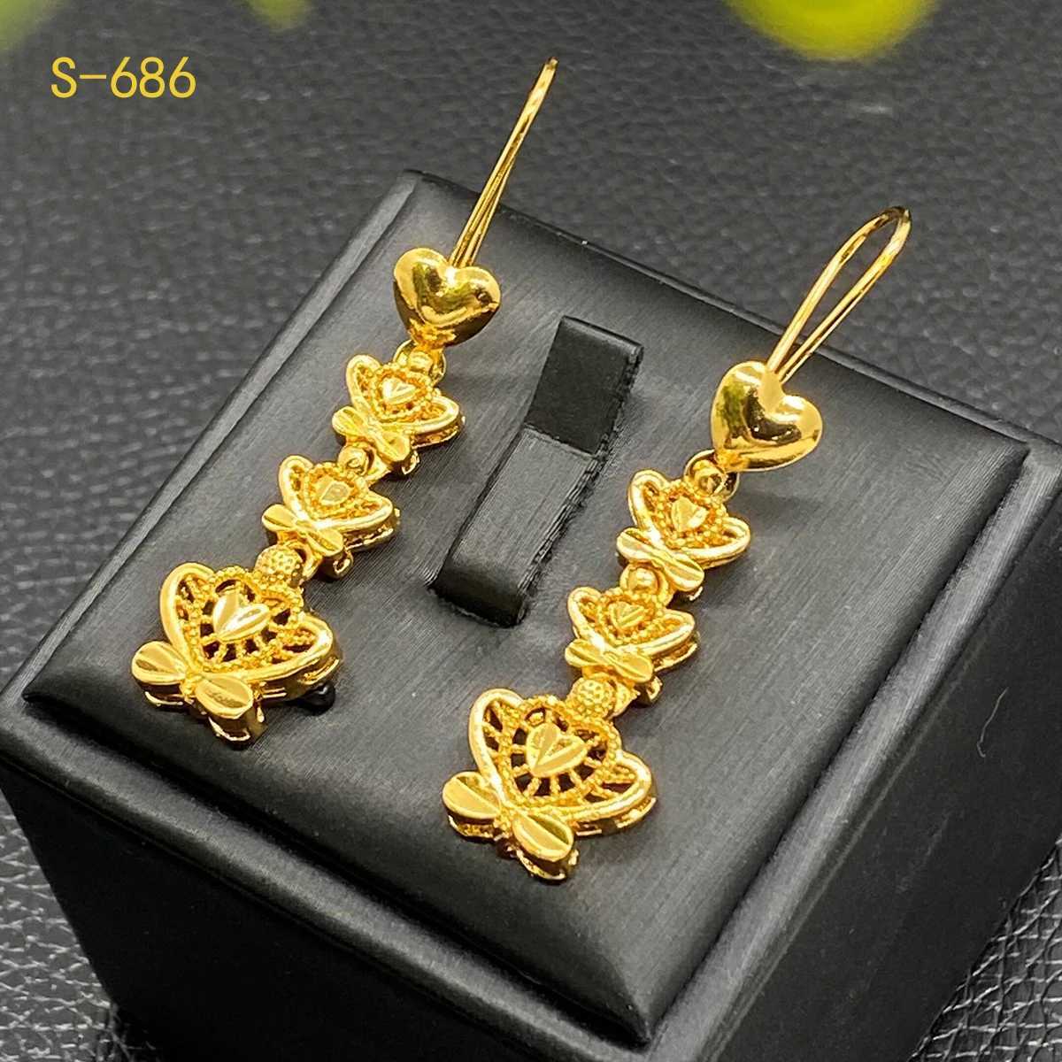 ANIID India 24k Gold Flower Her Necklace Earrings Bracelet Ring Set Elegant Bridal Wedding Jewelry Set Dubai La W241121