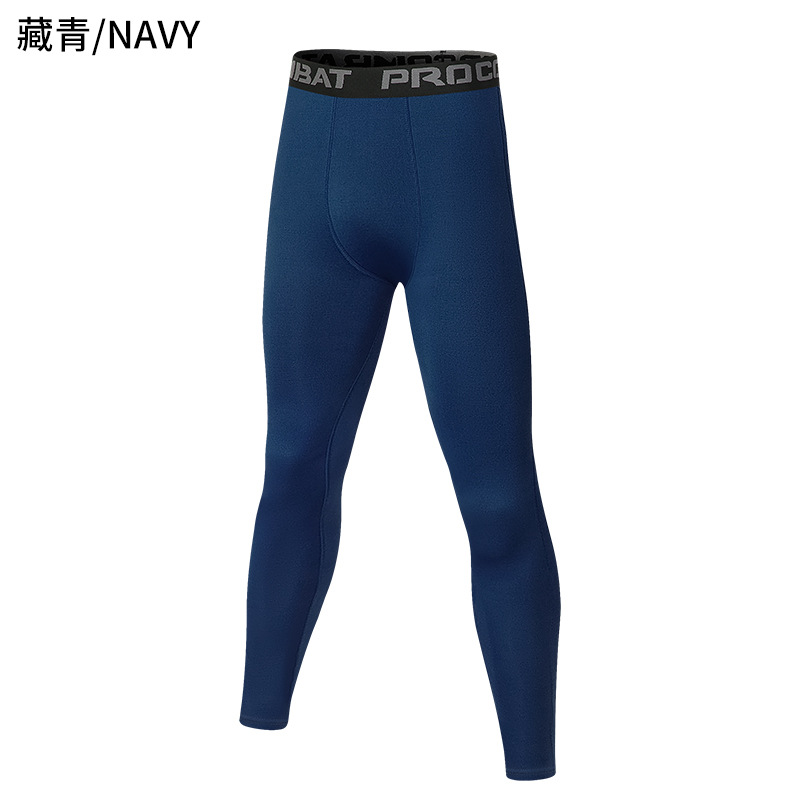 Boys Compression Youth Thermal Base Layer Fleece Tights Sports Basketball Leggings For Drop Delivery Apparel Clothing Ottzm