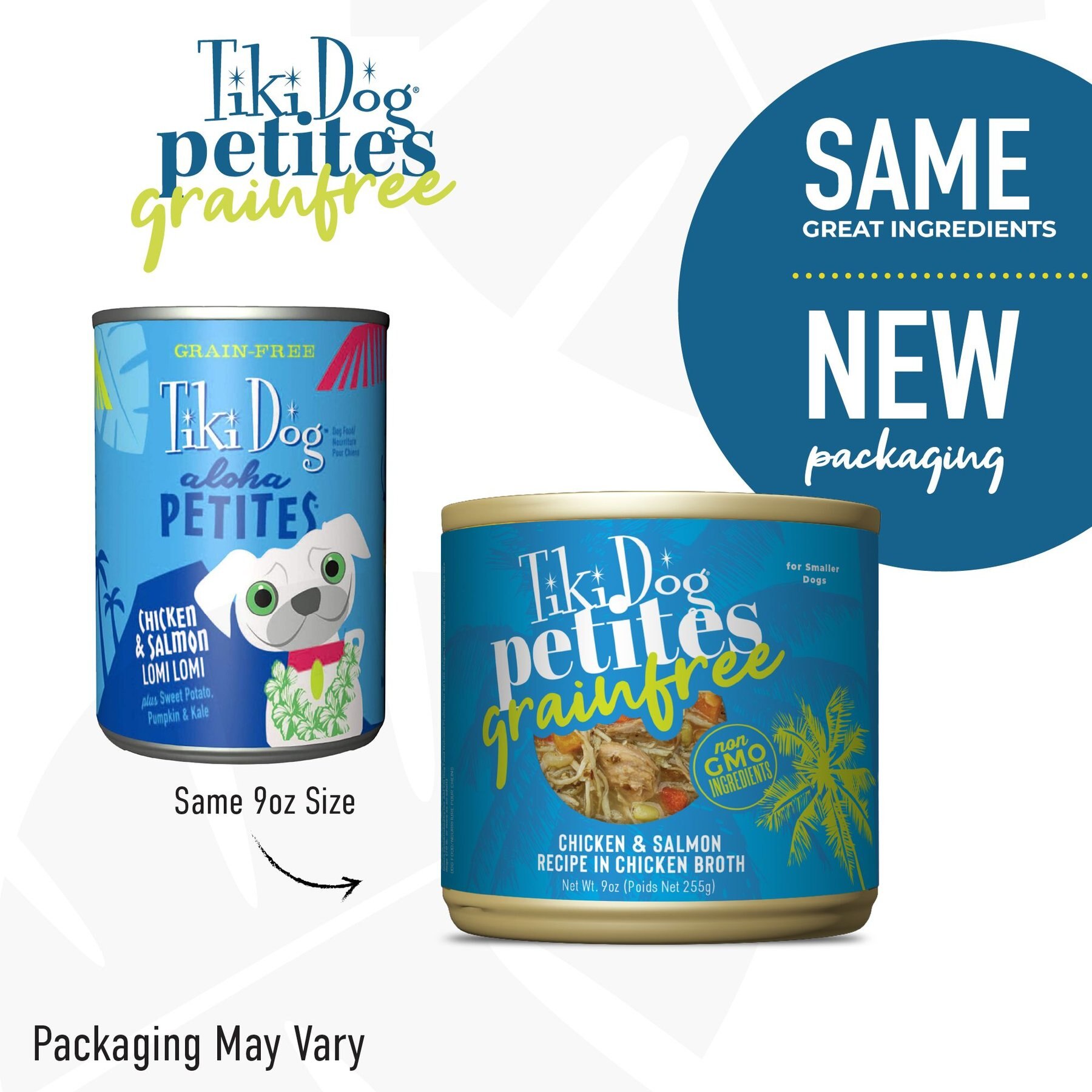 Tiki Dog Petites Chicken & Salmon Grain-Free Dog Food